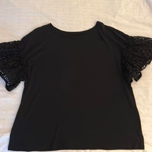 14th and Union. New, never worn, Black tee with fabulous sleeves. Xl